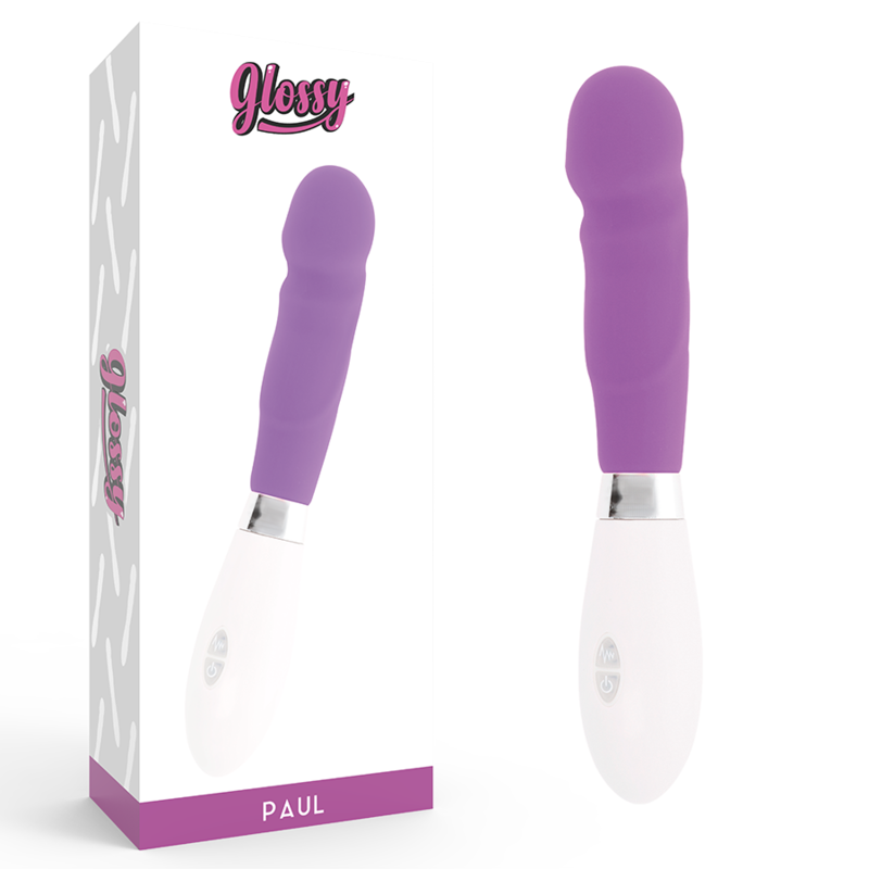 Glossy Paul Vibrator i Lila
