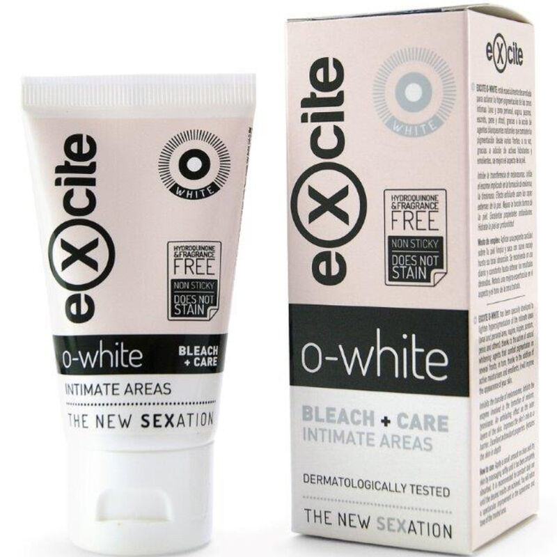 EXCITE O-White – Ljusande balsam för intima områden 50 ml