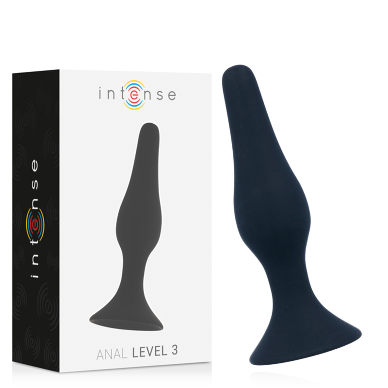 Anal Plug Level 3 – 12,5 cm Svart