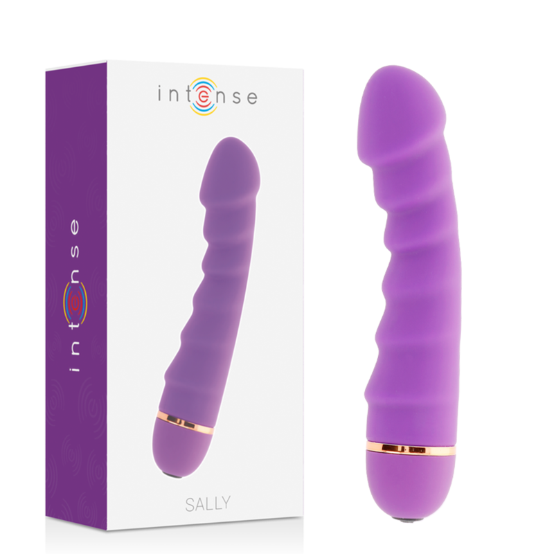 INTENSE Sally – Vibrator med 20 hastigheter, lila silikon