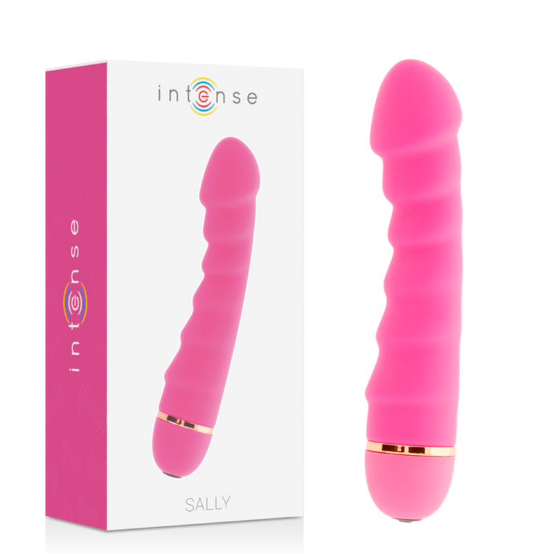 Sally vibrator – 20 vibrationshastigheter i rosa silikon