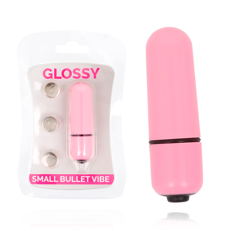 Glossy – liten vibrator i rosa
