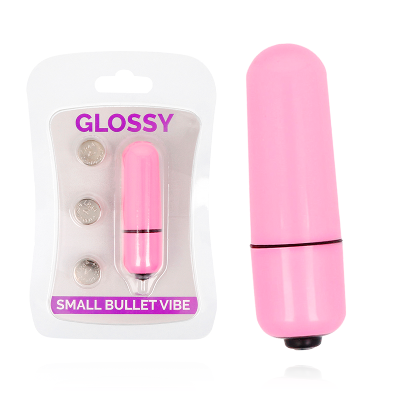 Glossy – Liten vibrator Deep Rose