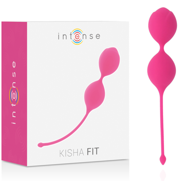 Intense Kisha Fit – Kegelbollar i Silikon, Fuchsia