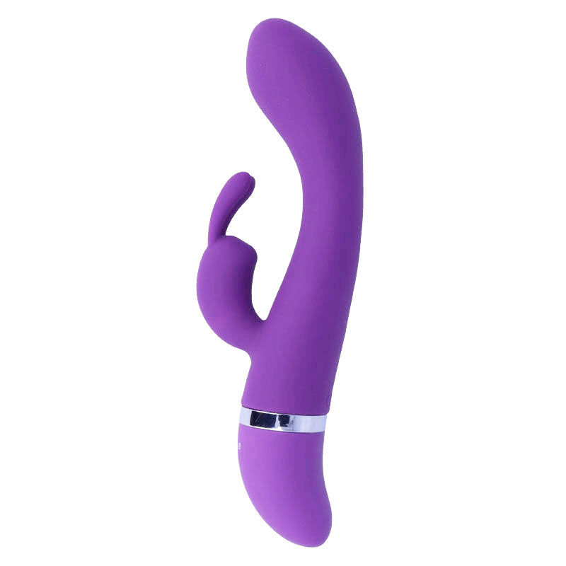 Hilari vibrator i lila silikon – lyxig kanin-vibrator