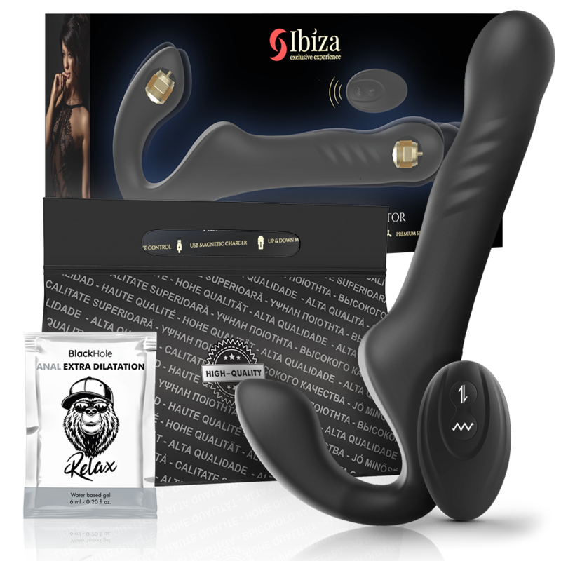 IBIZA – Fjärrkontrollerad trådlös vibrator med upp- och nedgång