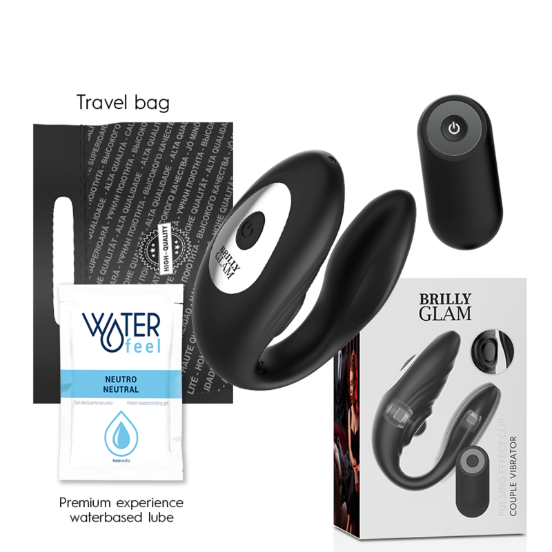 Brilly Glam – par vibrator med fjärrkontroll