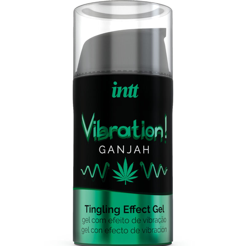 INTT Vibrerande Stimulerande Gel med Cannabisarom