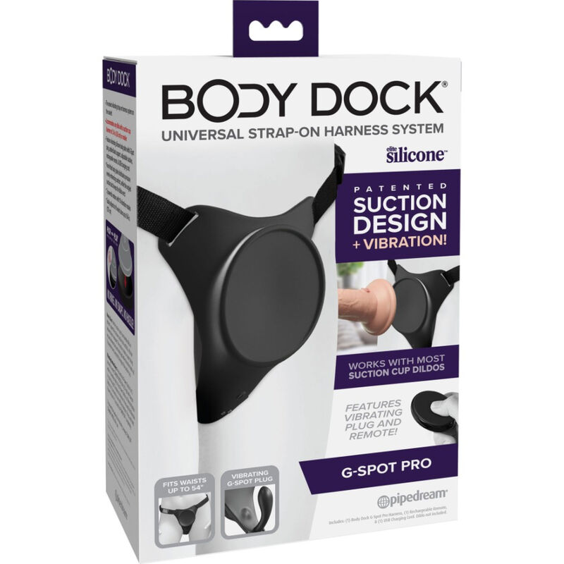 Body Dock G-Spot Pro Vibrerande Harneskset