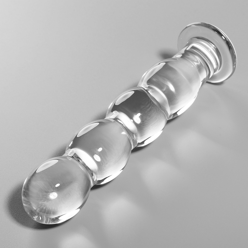 Nebula Glasplugg Modell 10 – Genomskinlig Borosilikatglas 16,5 cm