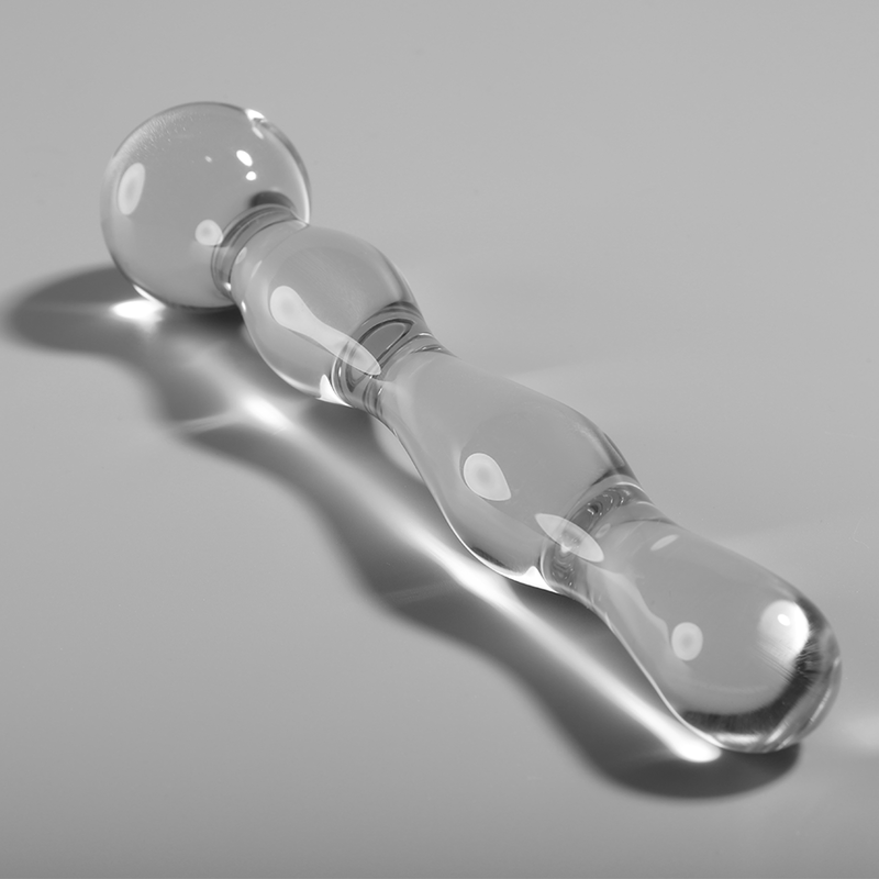 Nebula Glasanalplug – Transparent Borosilicate 18 cm
