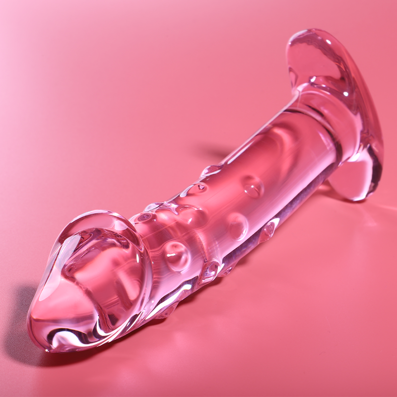 Nebula Glass Analplug – Rosa Borosilikat 18,5 cm