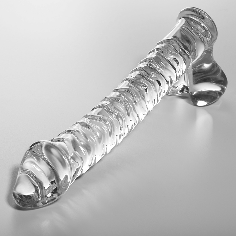 Nebula glasdildo – borosilicatglas, 21,5 cm