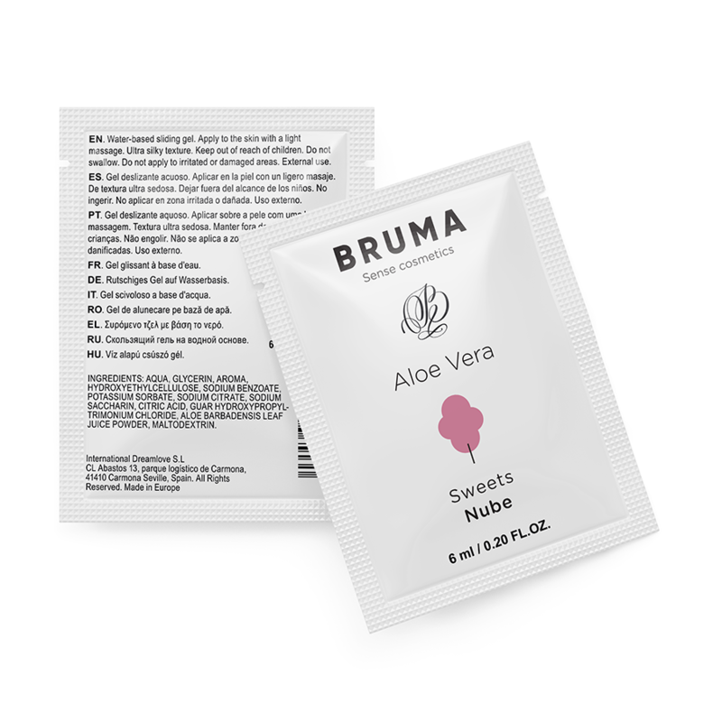 BRUMA Aloe Vera Glidgel – 6 ML med naturlig smak