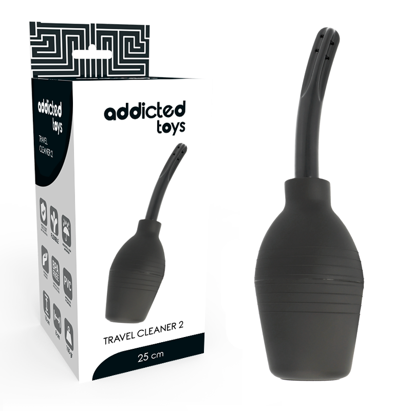Analdusch Squeeze Clean - Svart
