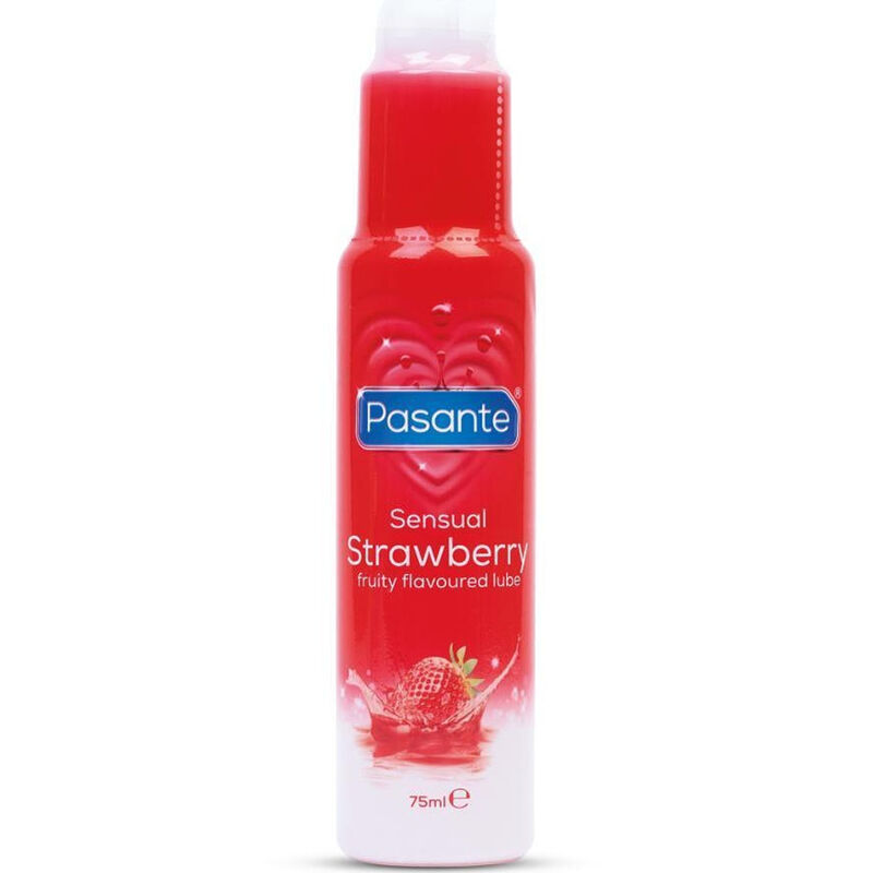 Pasante Wild Strawberry – Smaksatt glidmedel 75 ml