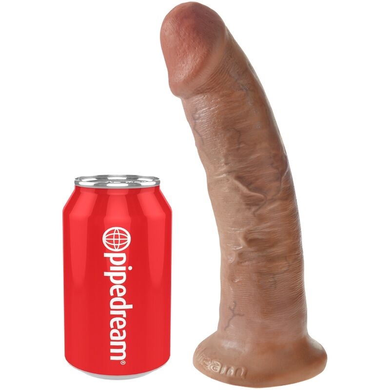 King Cock Realistisk Dildo 21,7 cm Karamell