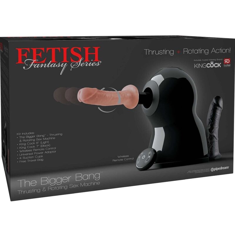 Fetish Fantasy Bigger Bang – Rotations- och stötsexmaskin