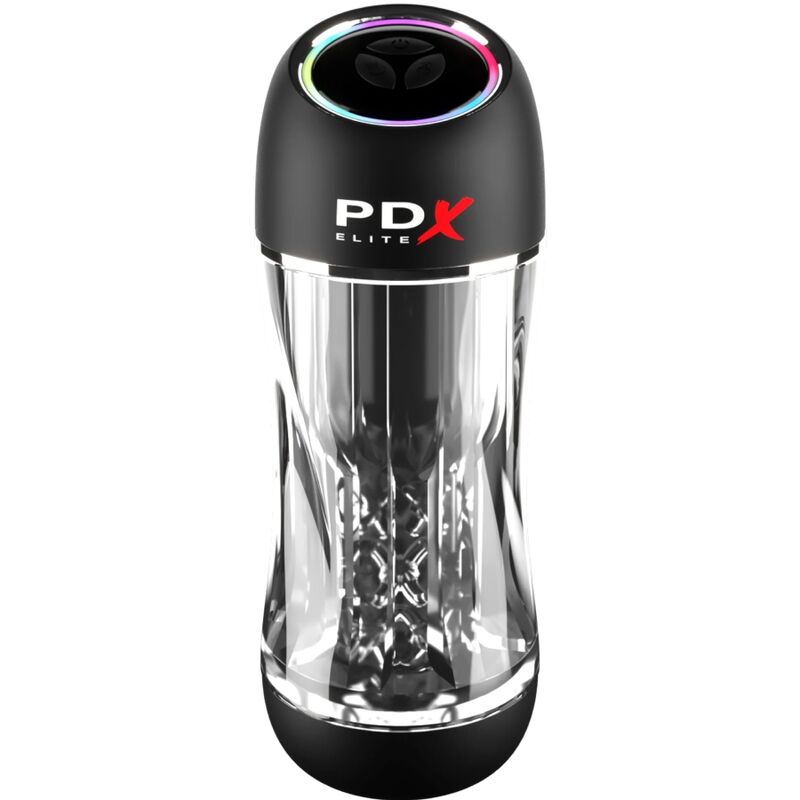 PDX Elite Viewtube Pro – Vibrerande Stroker med Suction
