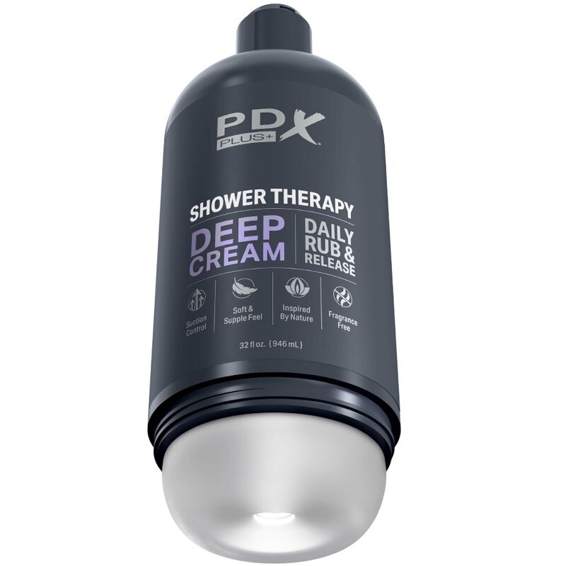 Diskret Masturbator i Shampooflaskdesign med Suction Cup