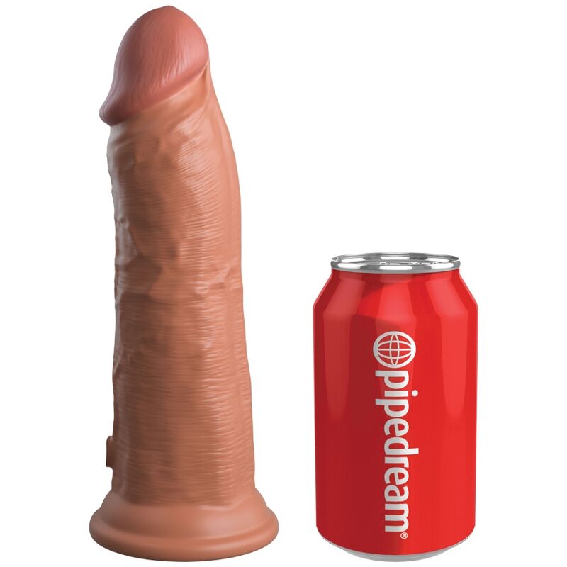 King Cock Elite realistisk dildo 20,3 cm karamellfärgad