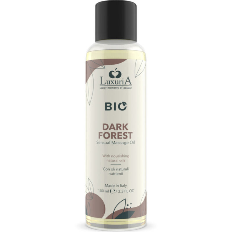 Intimateline Luxuria – Bio Dark Forest massageolja 100 ml