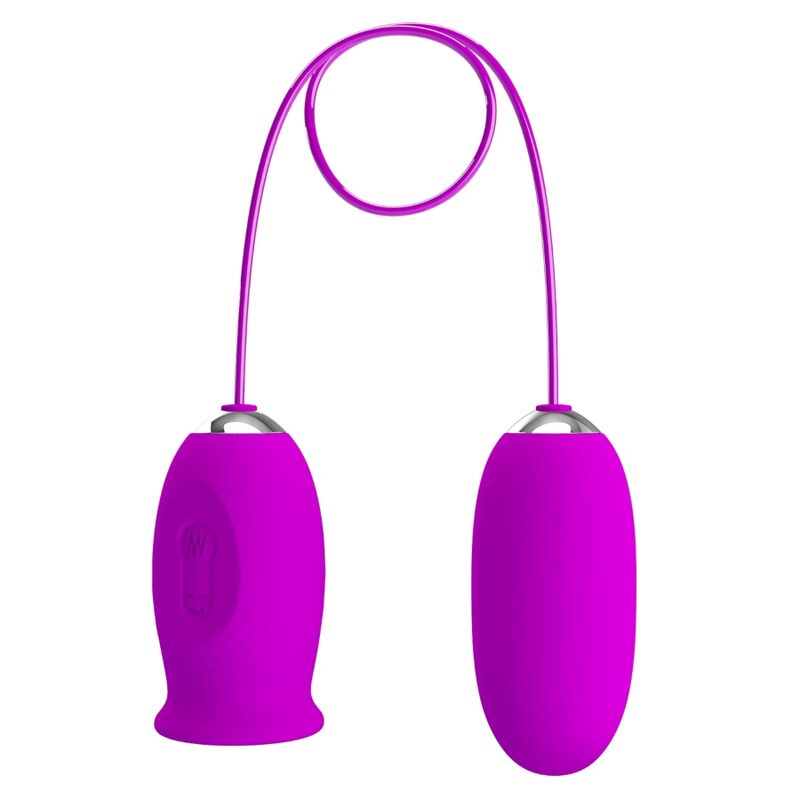 Pretty Love Daisy Dual Egg – Uppladdningsbar Vibrator i Lila