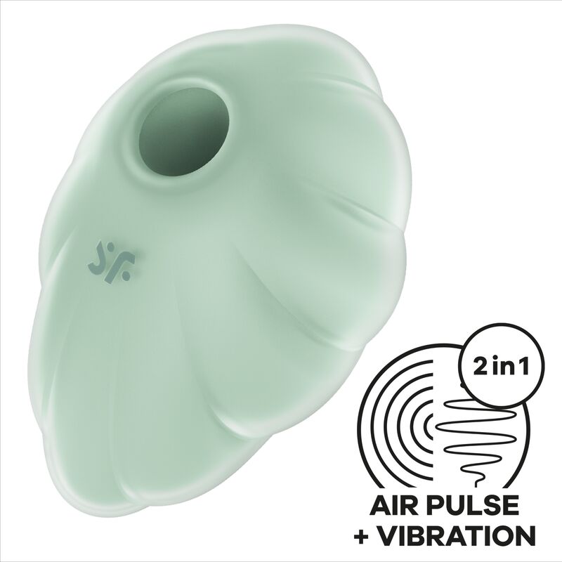 Satisfyer Cloud Dancer – Grön Air Pulse Vibrator