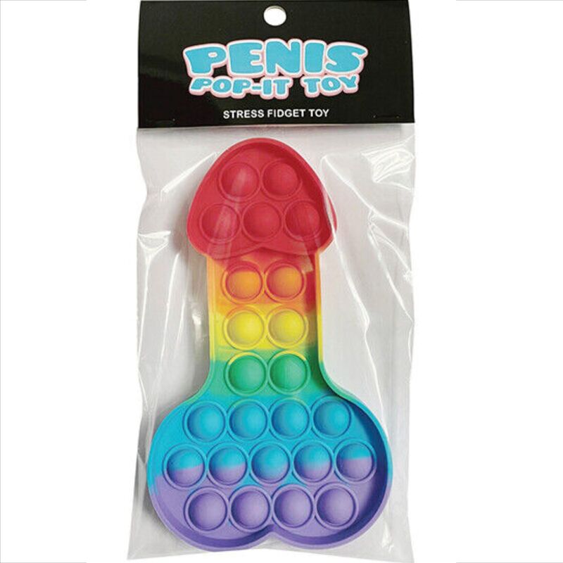 Pop-It Penisformad Stressrelief Leksak