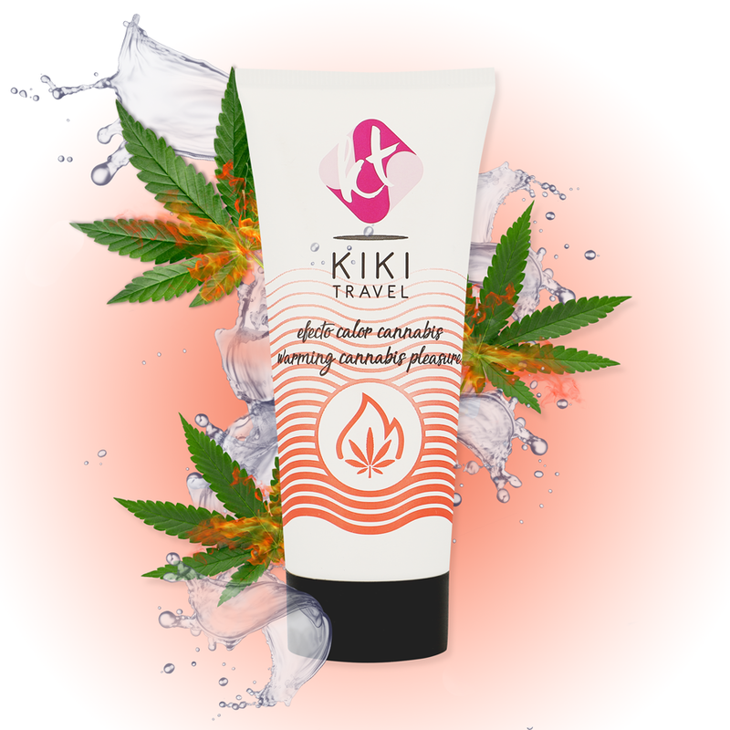 Kíkí Travel Cannabis Glidmedel 50 ml – Värmande Effekt