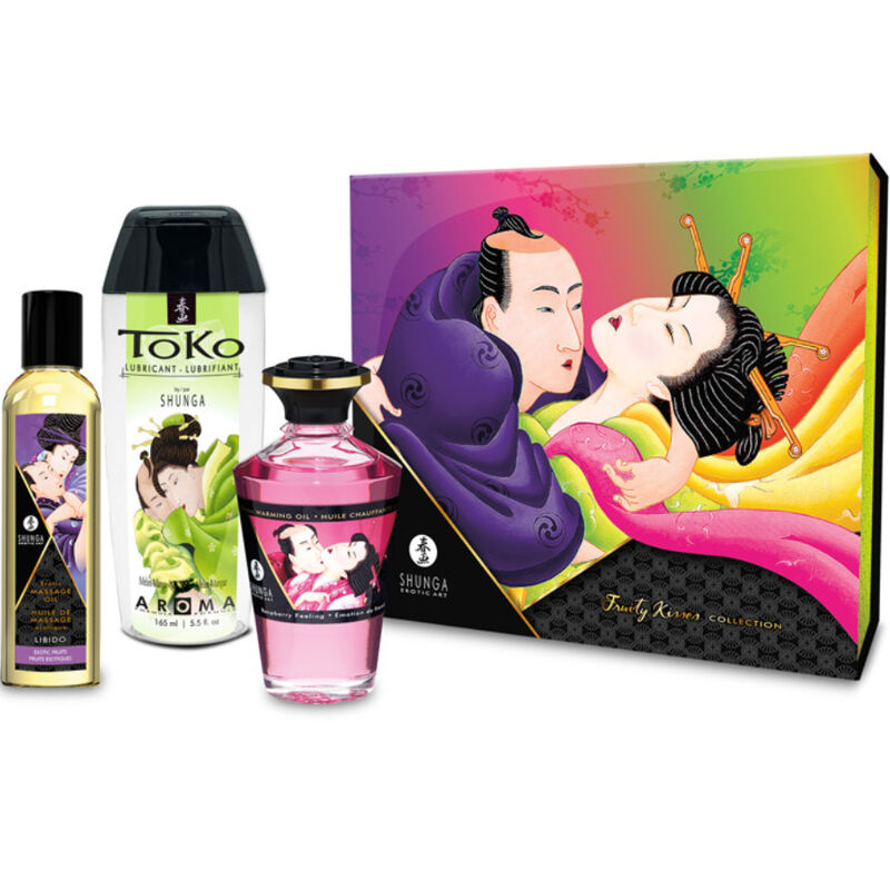Shunga Fruity Kisses Collection – Luxe Skönhetsset