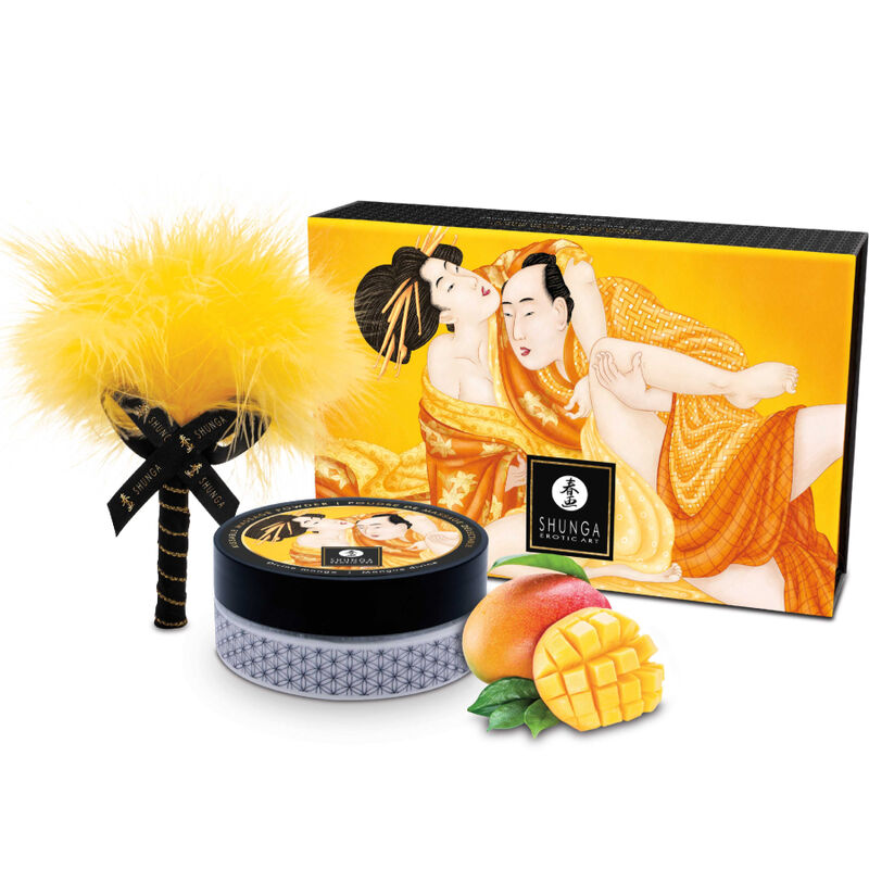 Shunga – Ätbar Massagepulver Kit Mango