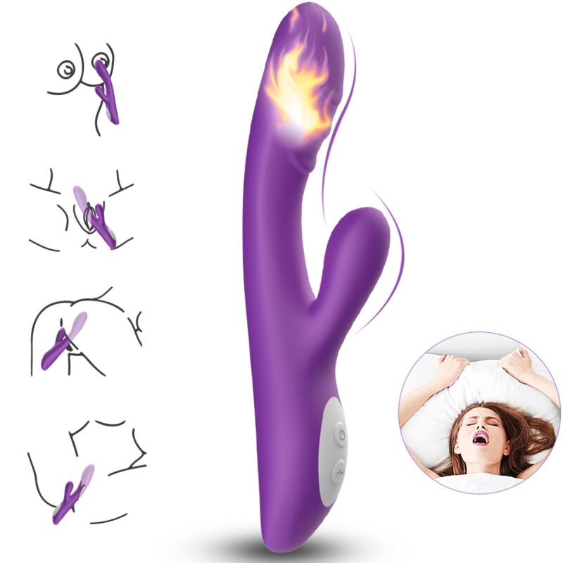 Armony Spark – Vibrator med värmefunktion i Lila