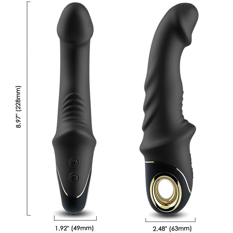 Armony Joyblade – Roterande Dildo Vibrator i Svart