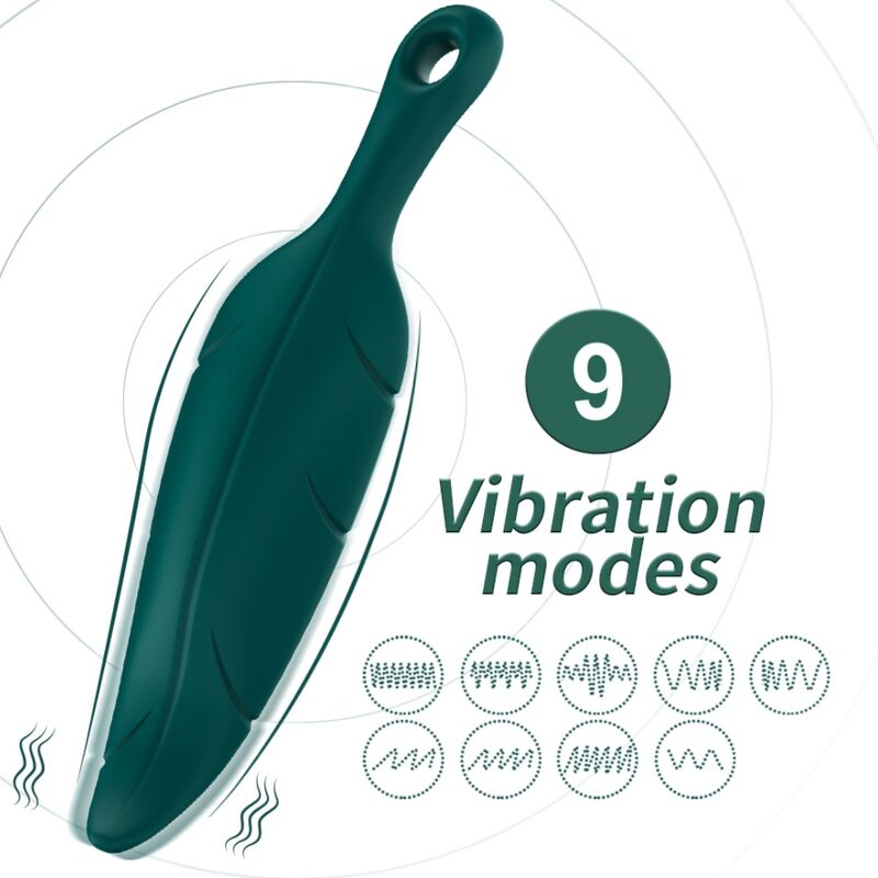 Armony Stimulator & Vibrator Leaf Green