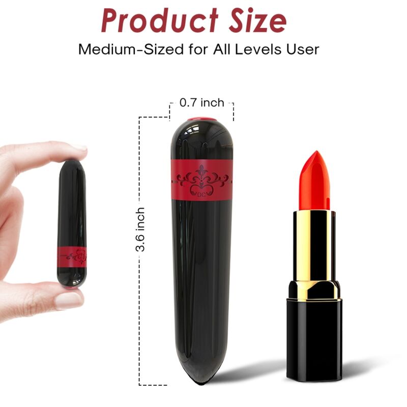 ARMONY Rocket – Vibrerande Bullet-vibrator i Svart