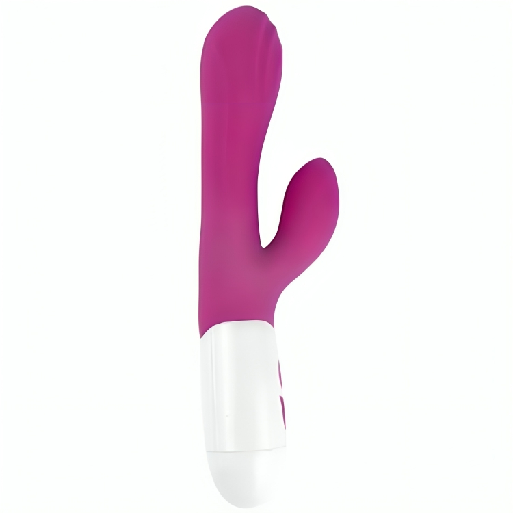 Armony Happy – Vibrator med stimulator i violett