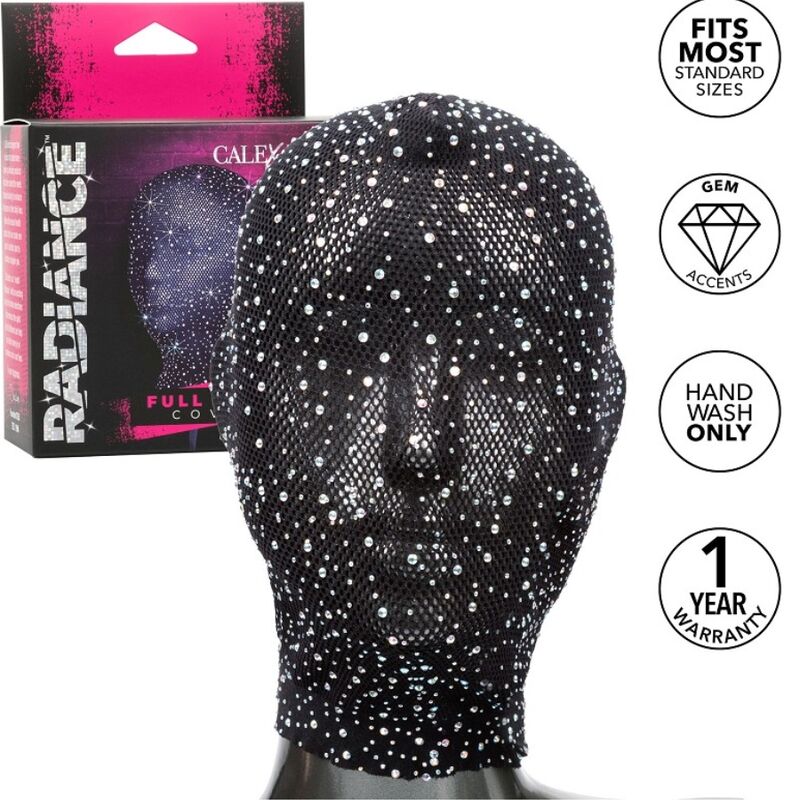 Radiance Sensory Hood med Strass och Snörning