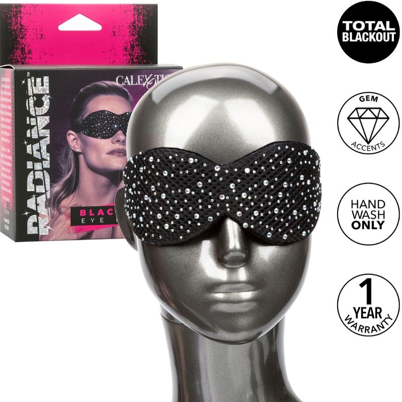 Radiance Blackout ögonmask med rhinestone