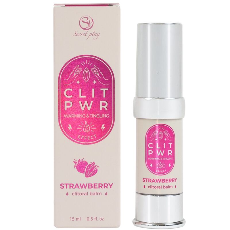 Clit Pwr Jordgubb – Stimulerande Klitorisbalsam
