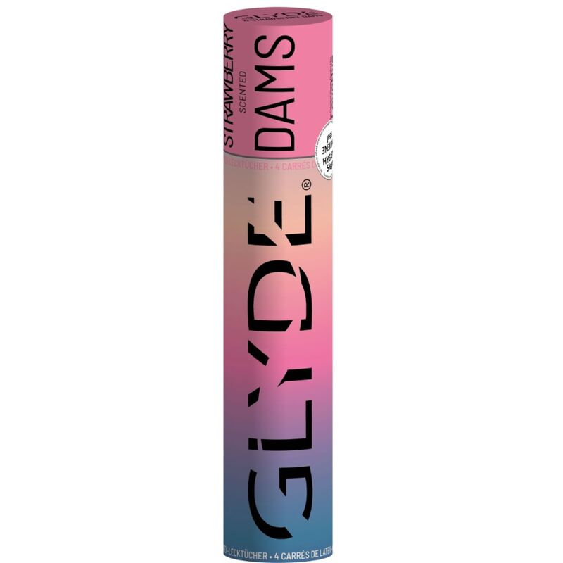 Sheer Glyde Dental Dam – Jordgubb