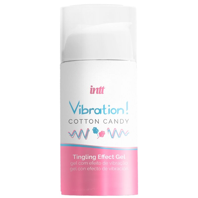 INTT Stimulerande Gel – Cotton Candy Vibrerande 15 ml