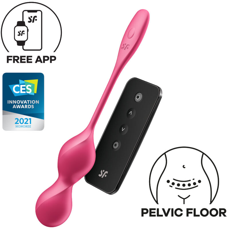 Satisfyer Love Birds 2 – Vibrerande Kegelbollar med App