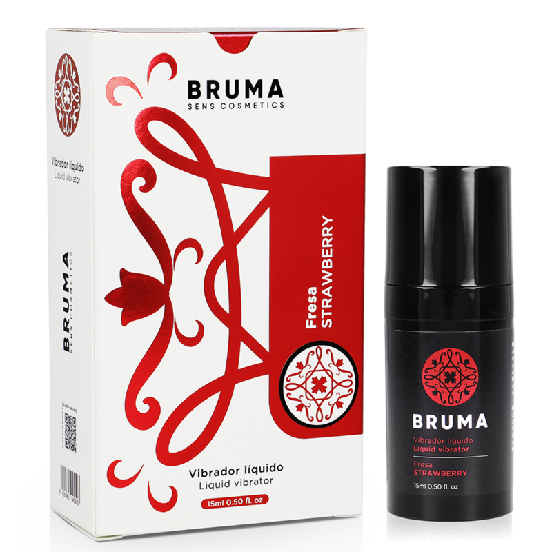 BRUMA – Vibrerande gelé jordgubb 15 ml