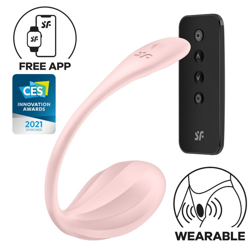 Satisfyer Ribbed Petal – G-punktsstimulator med App-kontroll