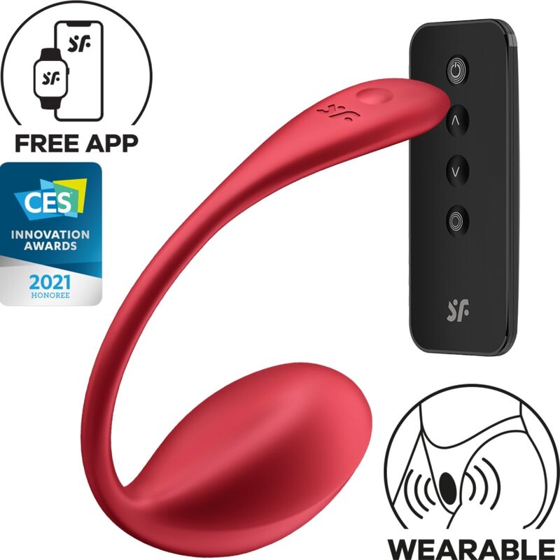 Satisfyer Shiny Petal – G-punkt vibrator med fjärrströmbrytare
