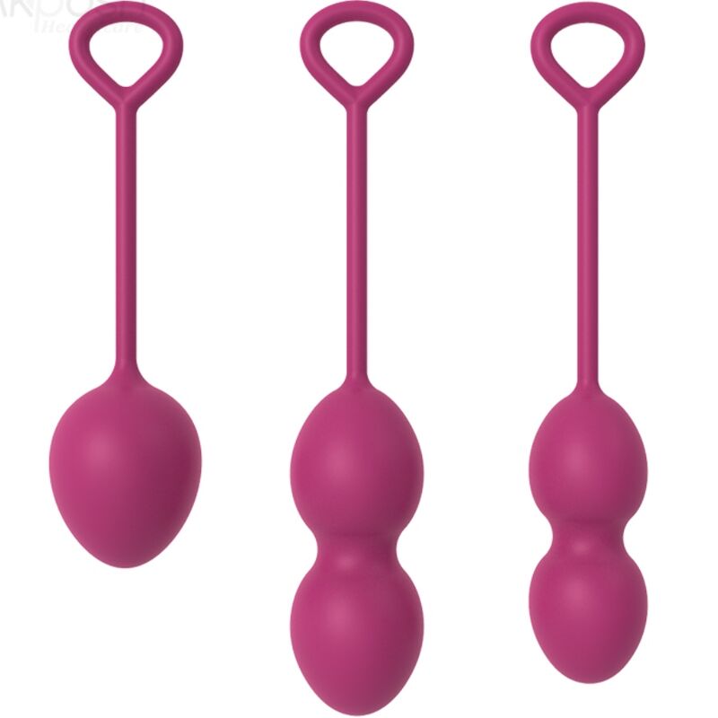 Armony Vaginal Dumbbell – 3 viktnivåer i Burgundy