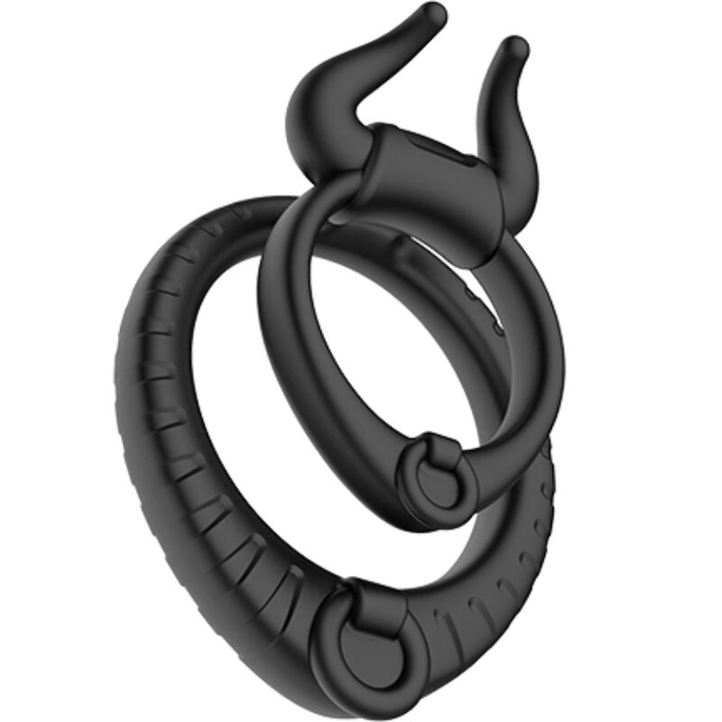Armony Bull's Passion Ring Svart