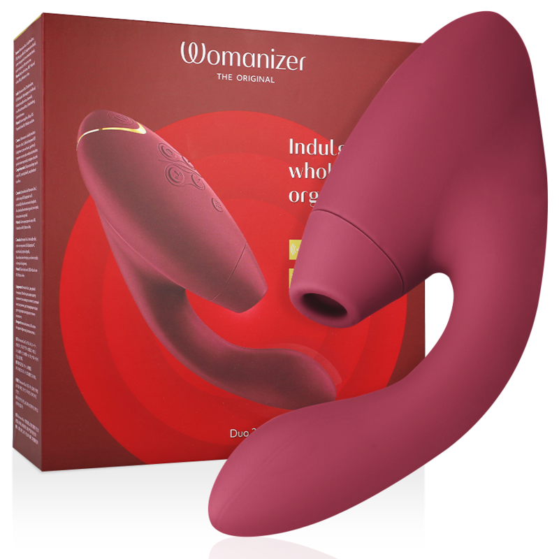 Womanizer Duo 2 – Dual Stimulator i Bordeaux