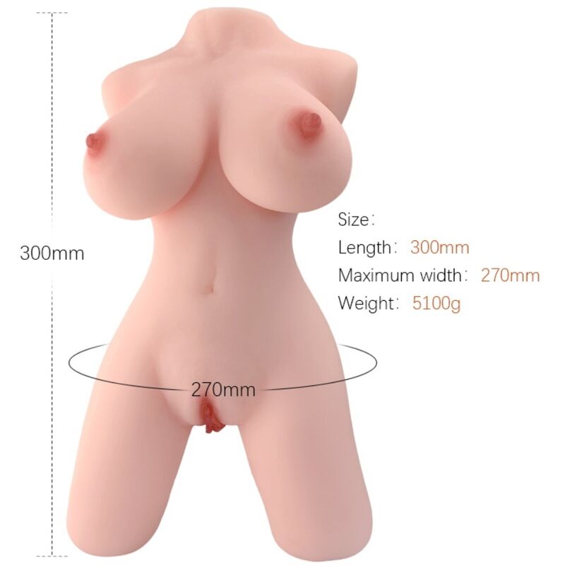 Armony – Realistisk kvinnlig torso